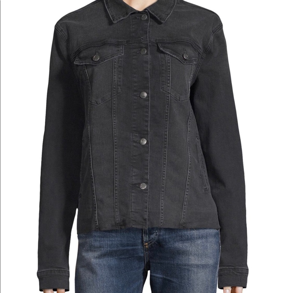 Joe’s Jeans Black Denim Jacket for Spring